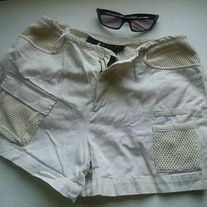 Ralph Lauren cotton short shorts with mesh pockets